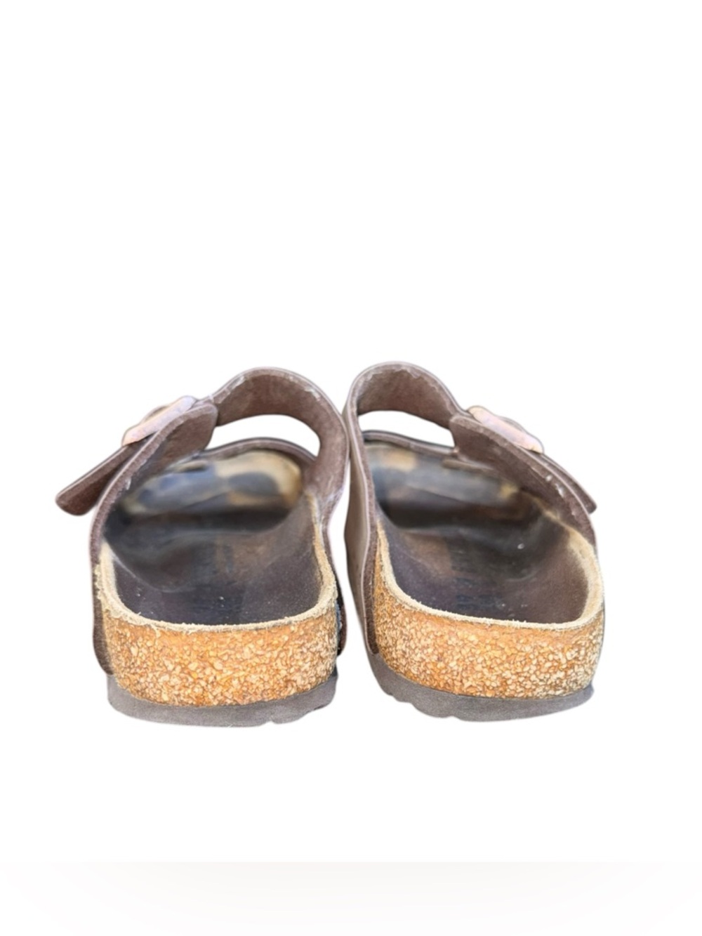 BIRKENSTOCK Arizona Mocha Brown Sandals Size 8-8.5 EU 39 - Picture 5 of 14